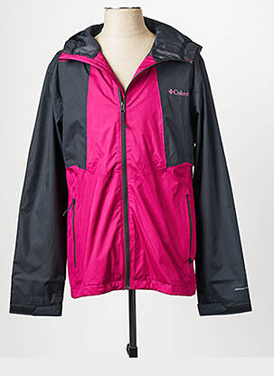 Jachetă vânt roz COLUMBIA bărbat