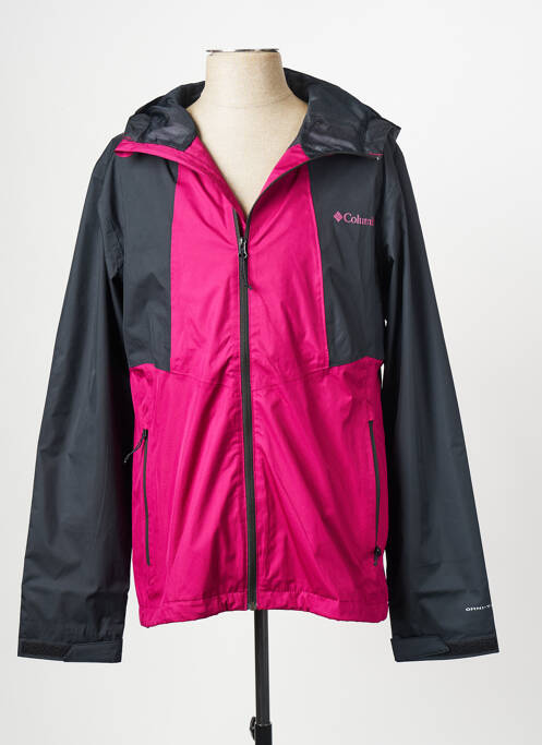 Jachetă vânt roz COLUMBIA bărbat