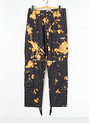 Pantalon cargo negru HUMAN WITH ATTITUDE bărbat