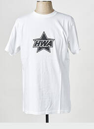Tricou alb HUMAN WITH ATTITUDE homme