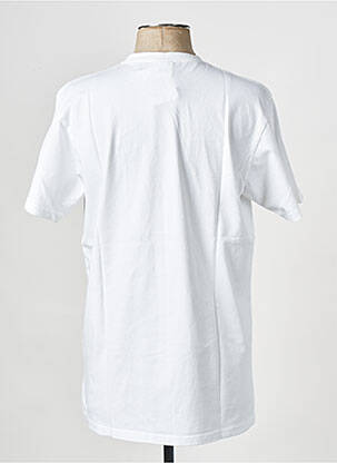 Tricou alb HUMAN WITH ATTITUDE bărbat