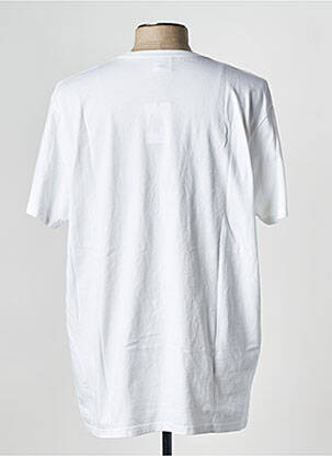 Tricou alb HUMAN WITH ATTITUDE bărbat