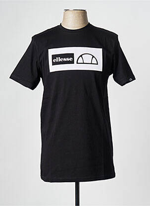 Tricou guler rotund negru ELLESSE bărbat