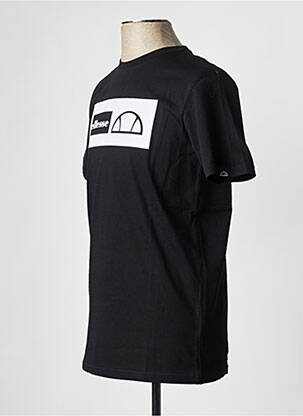 Tricou guler rotund negru ELLESSE bărbat