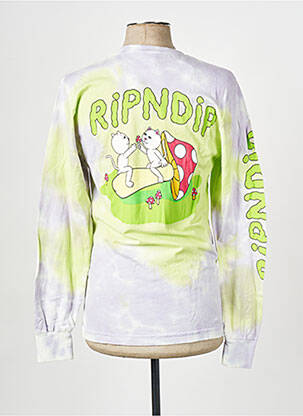 Tricou galben RIPNDIP bărbat