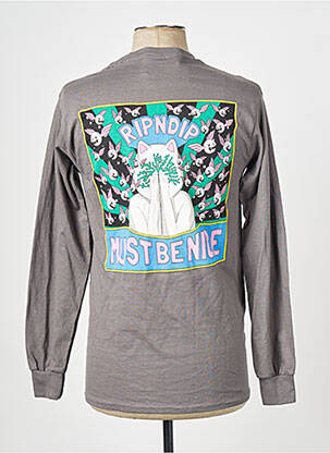 Tricou gri RIPNDIP bărbat