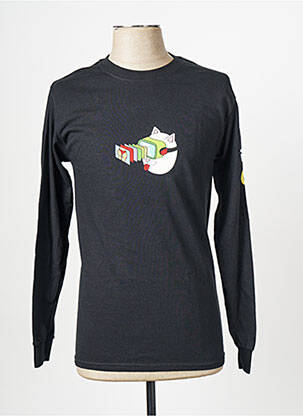 Tricou negru RIPNDIP bărbat