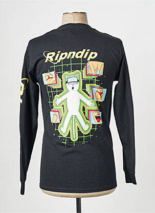 Tricou negru RIPNDIP bărbat