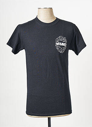 Tricou negru RAVE bărbat