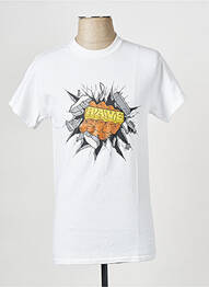 Tricou alb RAVE bărbat