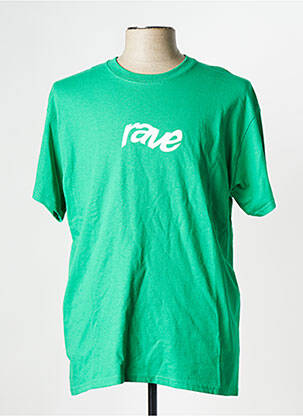 Tricou verde RAVE bărbat