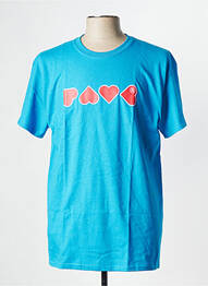 Tricou albastru RAVE homme