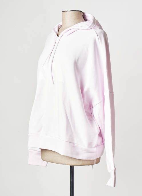 Hanorac cu glugă roz ADIDAS femeie