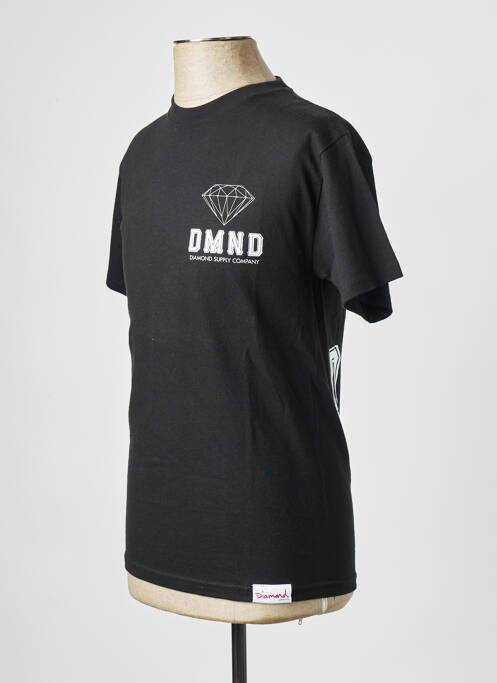 Tricou negru DIAMOND SUPPLY CO bărbat