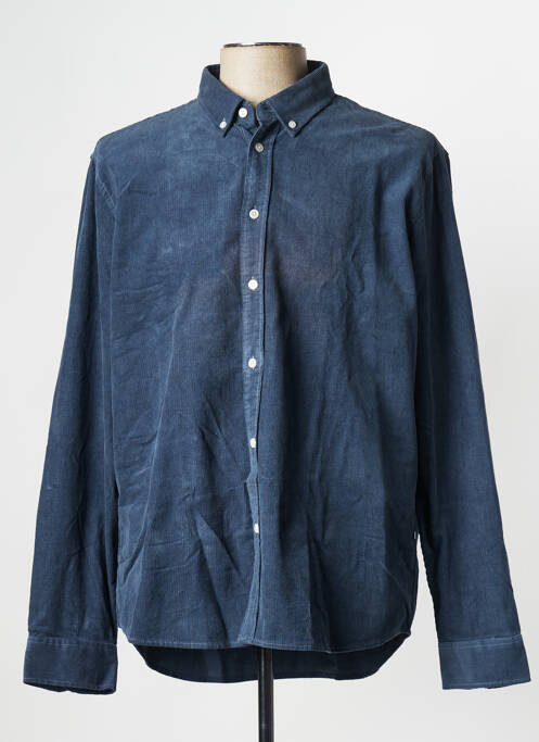 Cămașă cu mâneci lungi albastru MINIMUM bărbat