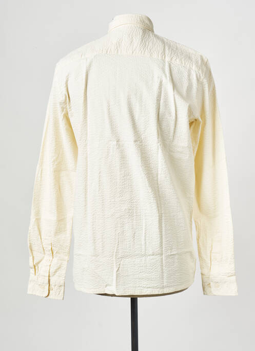 Cămașă cu mâneci lungi bej MINIMUM bărbat