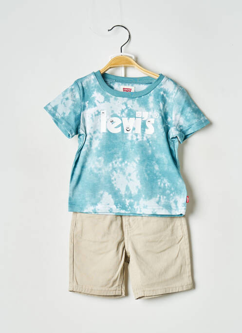 Set șort albastru LEVIS băiat