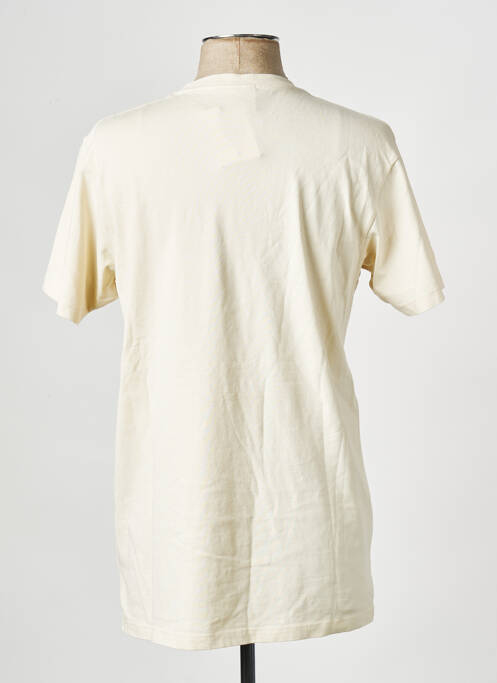 Tricou bej HUMAN WITH ATTITUDE bărbat