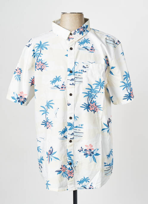 Cămașă cu mâneci scurte alb QUIKSILVER bărbat