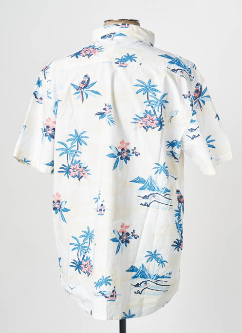 Cămașă cu mâneci scurte alb QUIKSILVER bărbat