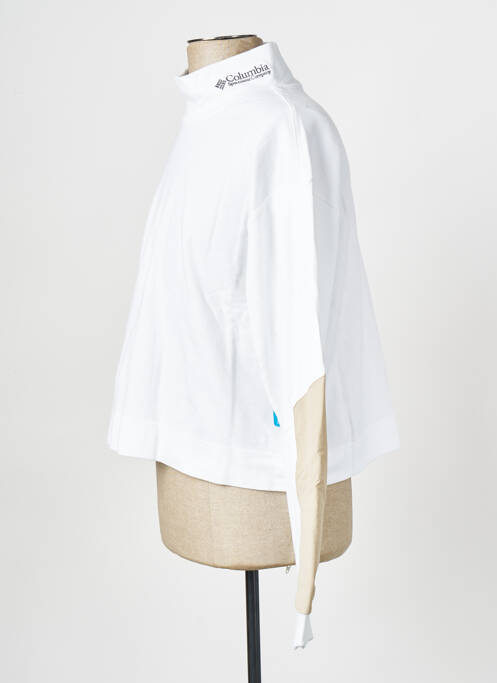Top alb COLUMBIA femeie