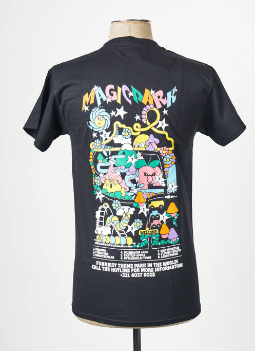 Tricou negru RAVE bărbat