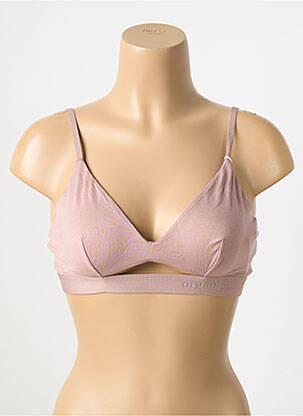 Sutien roz ORGANIC BASICS femeie