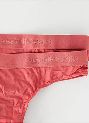Tanga roz ORGANIC BASICS femeie