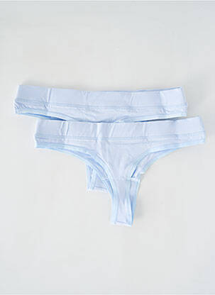 Tanga albastru ORGANIC BASICS femeie