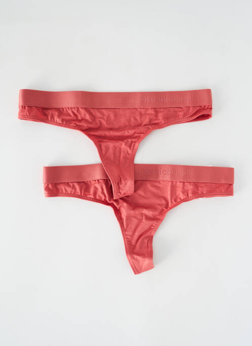 Tanga roz ORGANIC BASICS femeie