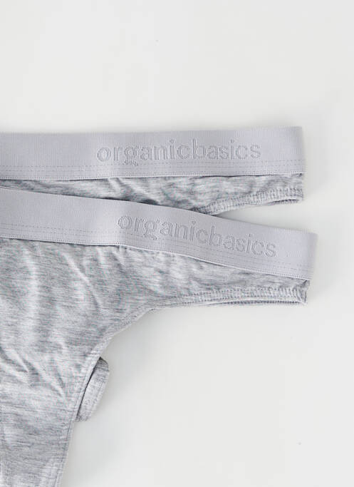 Tanga gri ORGANIC BASICS femeie