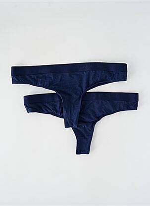 Tanga albastru ORGANIC BASICS femeie