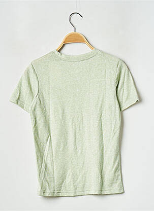 Tricou guler rotund verde JACK & JONES băiat