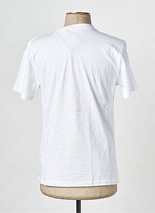 Tricou guler rotund alb ELEMENT bărbat