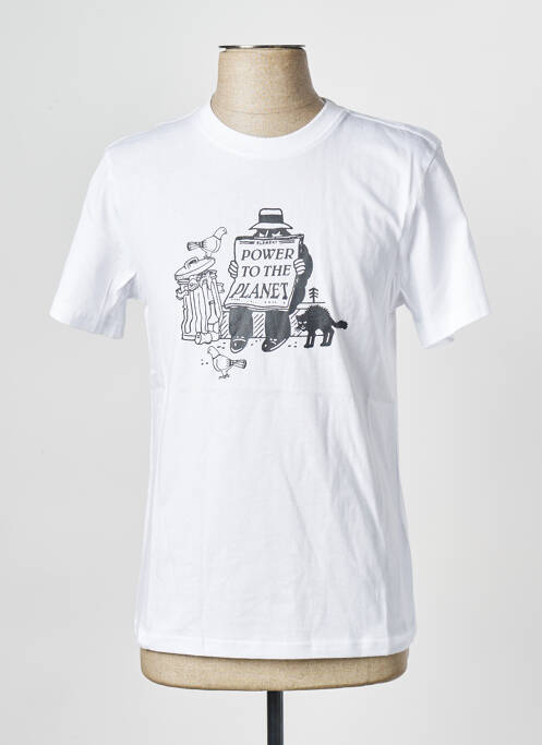 Tricou alb ELEMENT bărbat