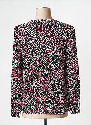 Top guler în v negru TOMMY HILFIGER femeie