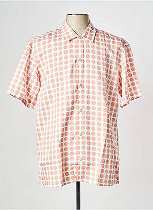 Cămașă cu mâneci scurte bej CASUAL FRIDAY bărbat