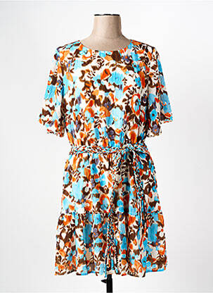 Rochie scurtă portocaliu SEE U SOON femeie