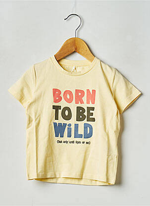 Tricou galben NAME IT băiat