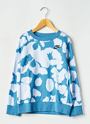 Tricou guler rotund albastru NIKE băiat