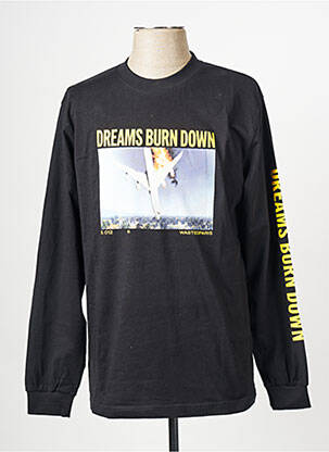 Tricou negru WASTED PARIS bărbat