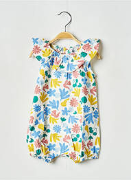 Salopetă scurtă alb PETIT BATEAU fille