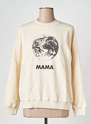 Hanorac bej THINKING MU femeie