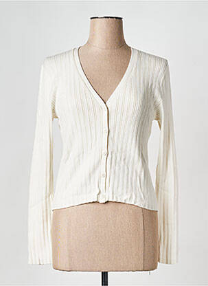 Vestă cu mâneci lungi alb CALVIN KLEIN femeie