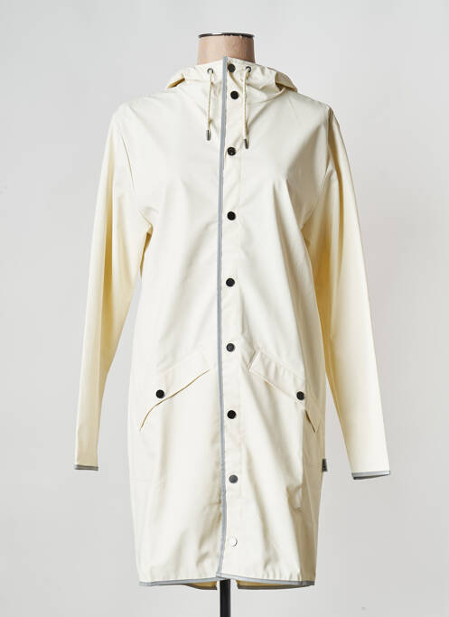 Impermeabil alb RAINS femeie