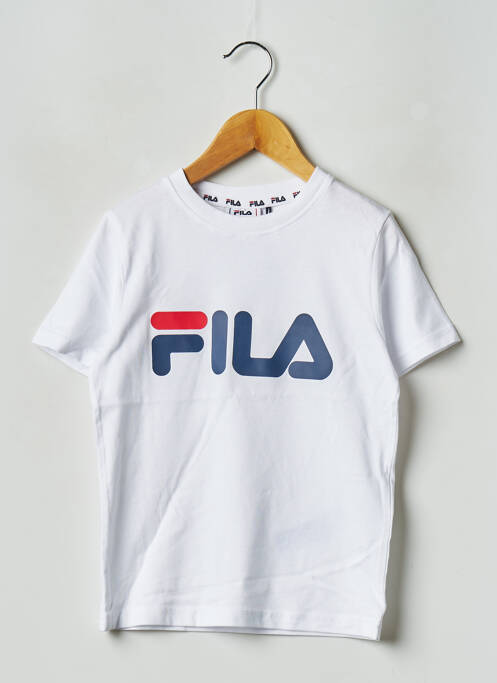 Tricou alb FILA copil