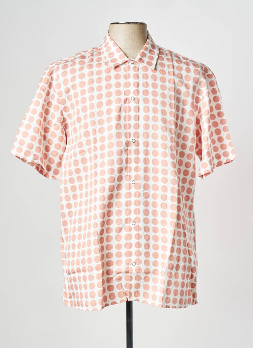 Cămașă cu mâneci scurte bej CASUAL FRIDAY bărbat