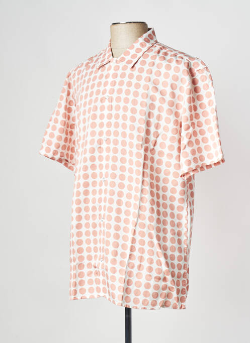 Cămașă cu mâneci scurte bej CASUAL FRIDAY bărbat