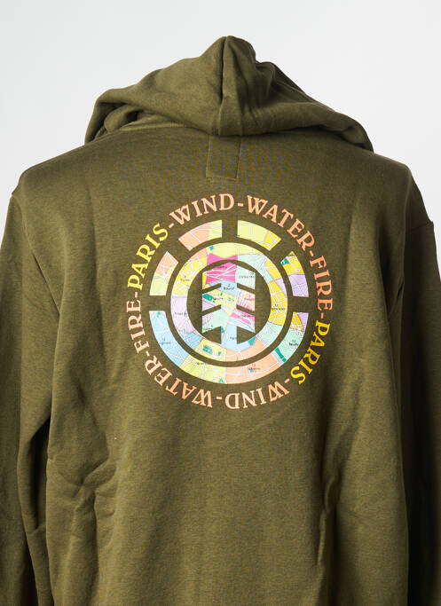 Hanorac verde ELEMENT bărbat