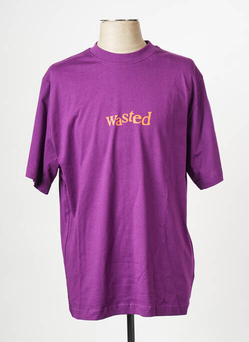 Tricou violet WASTED PARIS bărbat